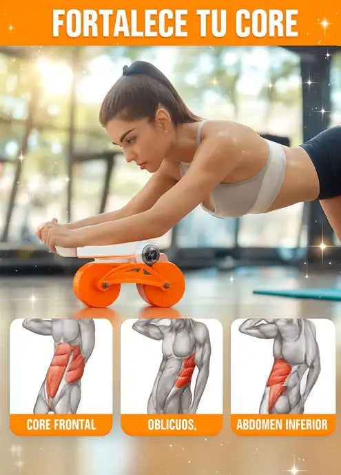 Rueda abdominal con rebote inteligente