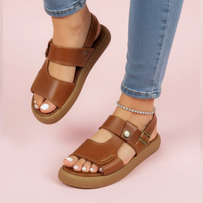 Sandalias en cuero de primera calidad