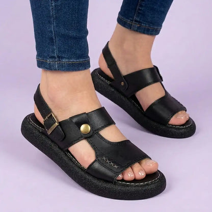 SANDALIA ROMA NEGRA