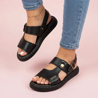 SANDALIA ROMA NEGRA