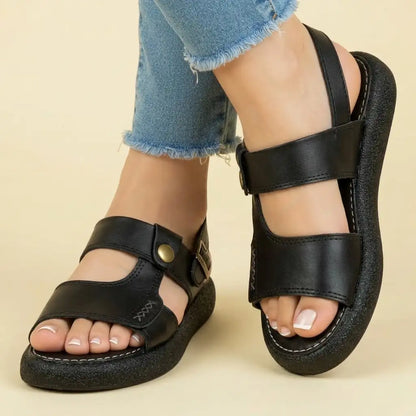 SANDALIA ROMA NEGRA